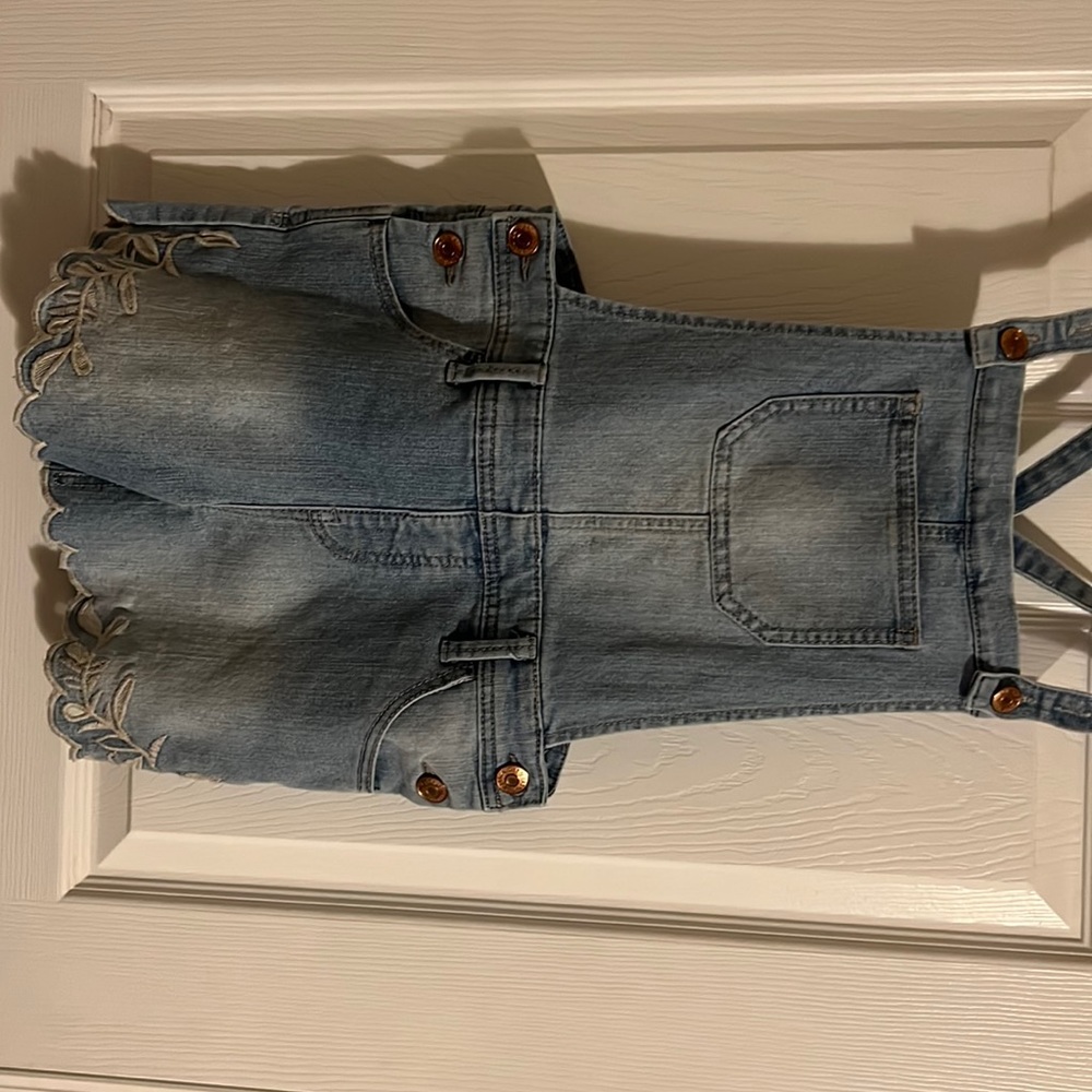 Girls short overalls